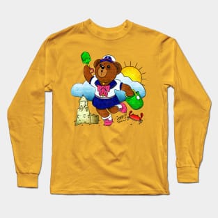 Beach Bear Long Sleeve T-Shirt